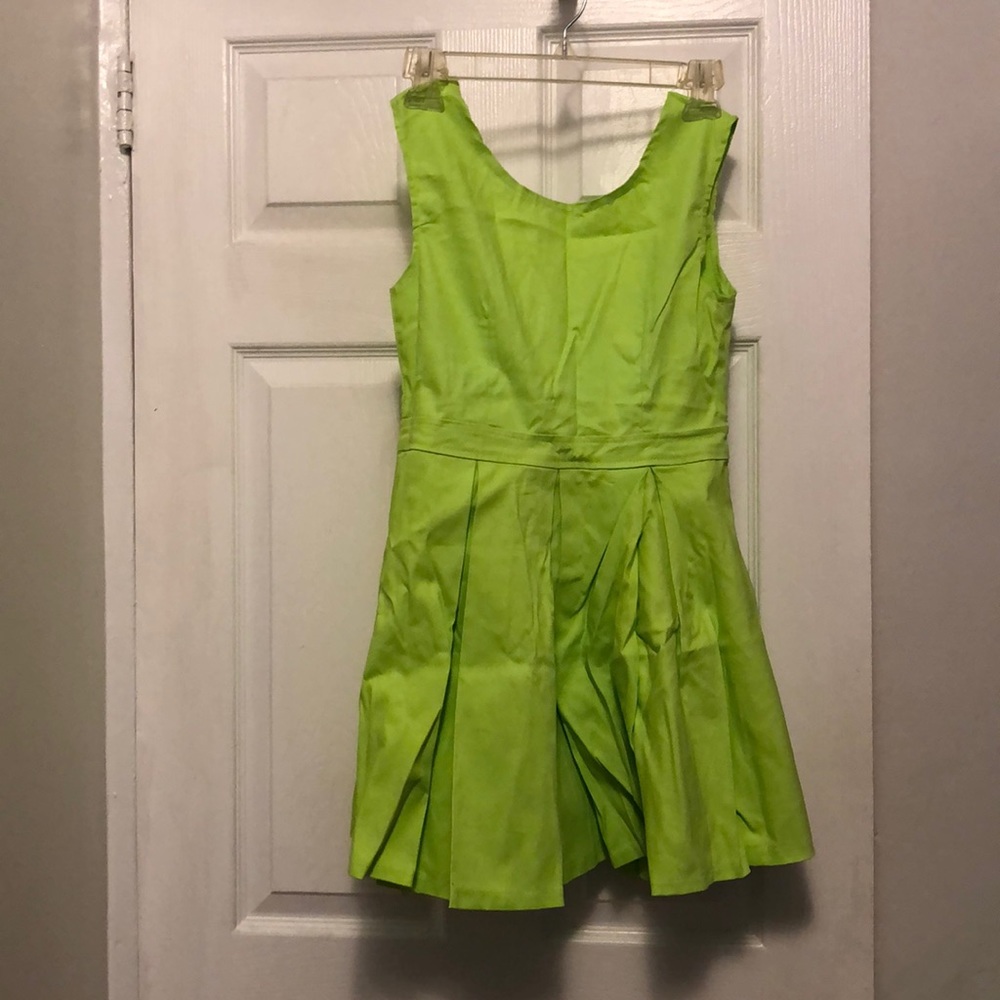 Neon mini dress